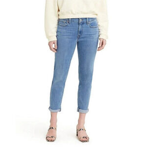 Levi’s Women's Blue Boyfriend Style Mid Rise Denim Jeans Size 30